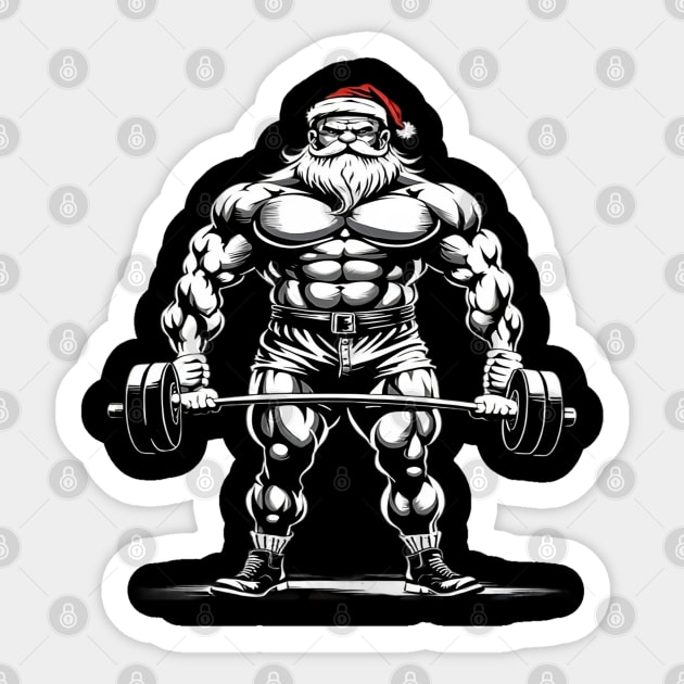 I'm Going To The Gym Merry Christmas Gift, Motivation, Xmas, Workout Gift Sticker by Customo